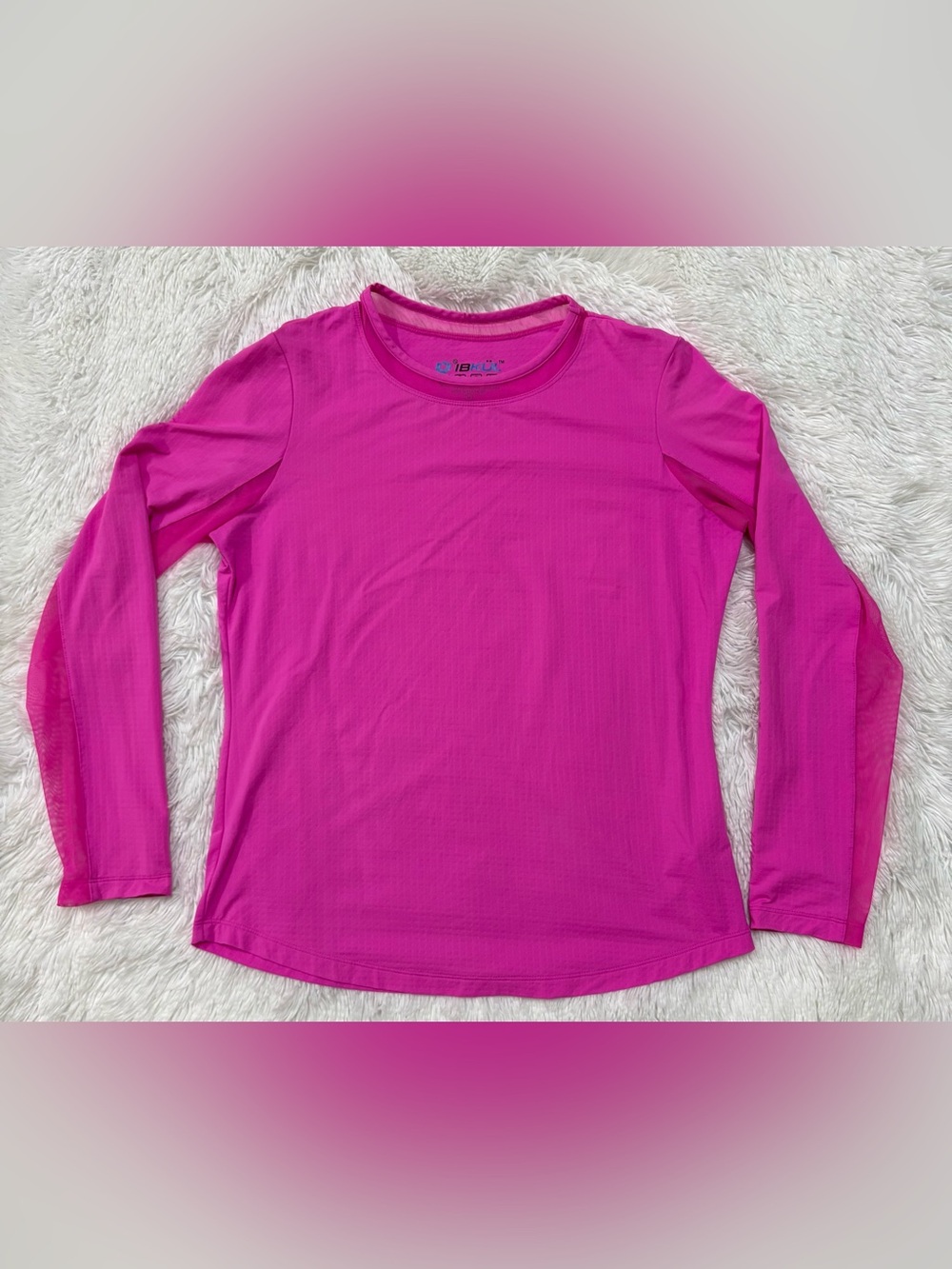 IBKUL Hot Pink Performance Short Sleeve Tee